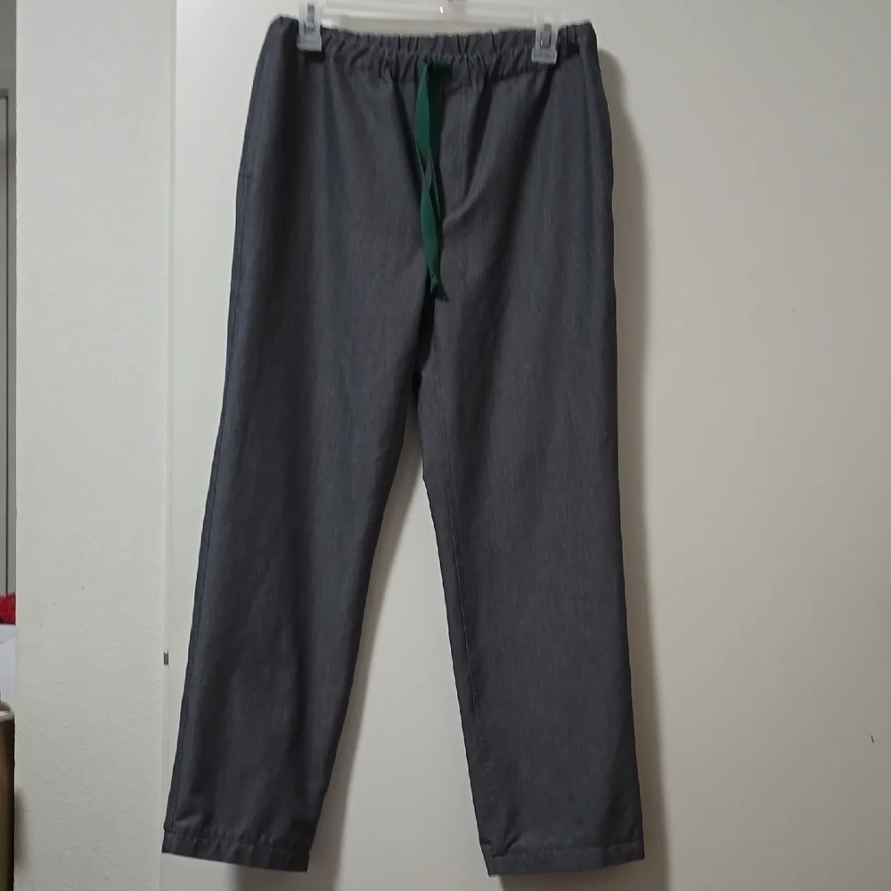 Figs Gray and Green Joggers with Relaxed Fit